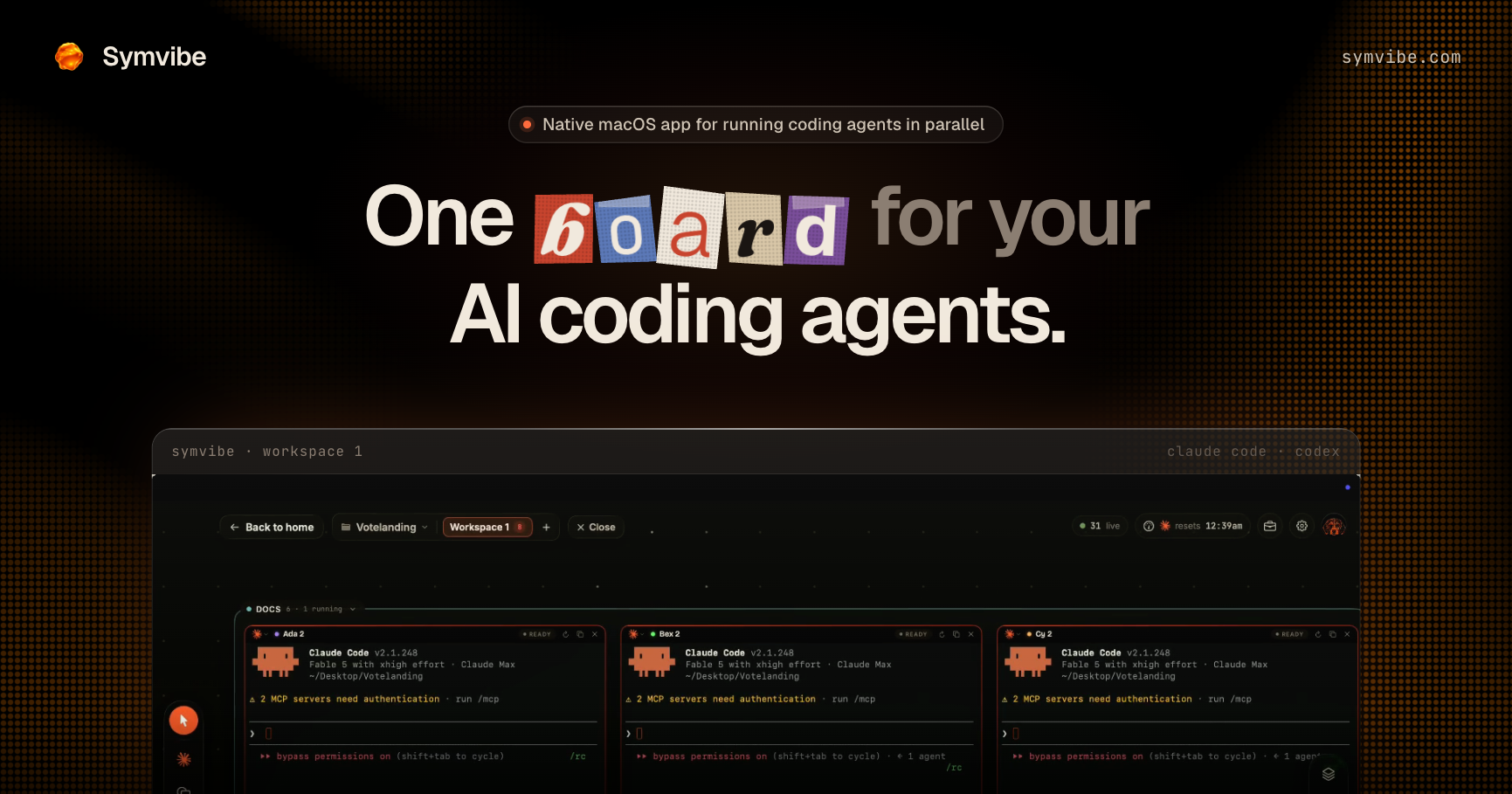 I got tired of alt-tabbing between 10 terminals of AI agents, so I built an infinite board to run th